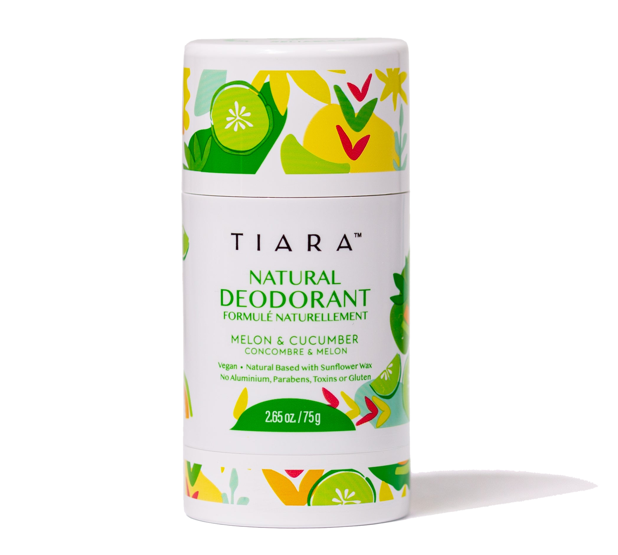 Tiara Natural Deodorant — Melon & Cucumber
